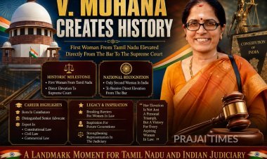 Coimbatore Advocate V. Mohana Creates History as First Woman from Tamil Nadu Elevated Directly to Supreme Court