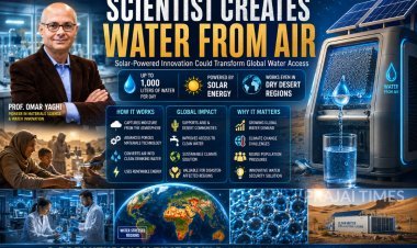 Nobel Prize-Winning Scientist Develops Technology That Creates Water from Air