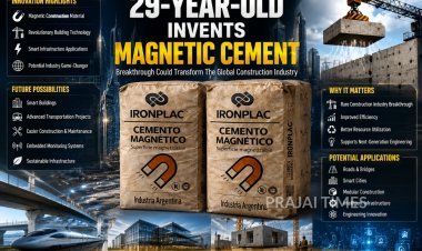29-Year-Old Inventor Develops Magnetic Cement That Could Transform the Construction Industry