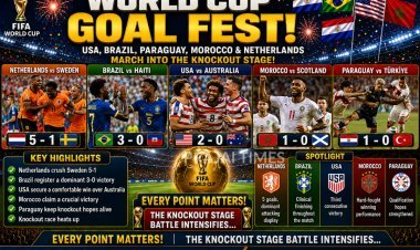 Netherlands Shine as USA, Brazil, Paraguay and Morocco Secure Key FIFA World Cup Victories