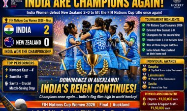 India Women Clinch FIH Nations Cup 2026 Title with Dominant Victory Over New Zealand