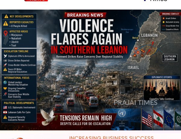 Israeli Drone Strikes Kill 8 in Southern Lebanon Despite De-Escalation Efforts