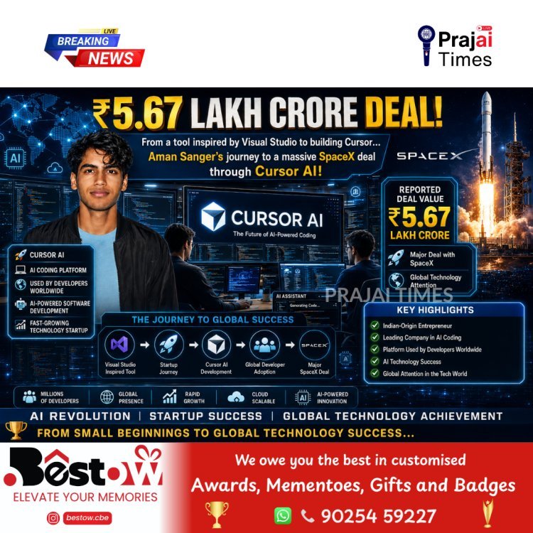 Indian-Origin Entrepreneur Aman Sanger Secures ₹5.67 Lakh Crore Deal Through AI Coding Startup Cursor