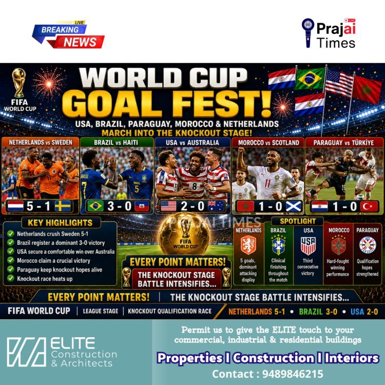Netherlands Shine as USA, Brazil, Paraguay and Morocco Secure Key FIFA World Cup Victories