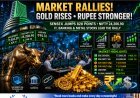Indian Stock Market Today: Sensex Jumps 828 Points, Nifty Crosses 24,200 as Gold Prices Rise