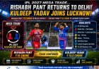 Rishabh Pant Returns to Delhi Capitals as Kuldeep Yadav Joins Lucknow Super Giants in IPL 2027 Blockbuster Trade