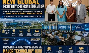 Ford Business Solutions to Open New Technology and Business Services Center in Coimbatore
