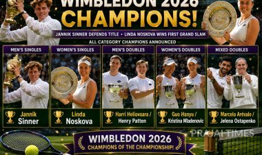Wimbledon 2026 Champions: Jannik Sinner Retains Title, Linda Noskova Wins Maiden Grand Slam