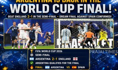 Argentina Defeat England 2-1 to Reach FIFA World Cup 2026 Final, Set Up Clash with Spain