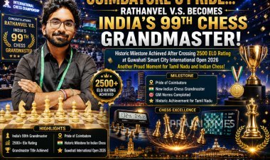 Coimbatore's Rathanvel VS Becomes India's 99th Chess Grandmaster