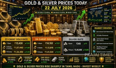 Tamil Nadu Gold & Silver Rates Today (July 22, 2026): Gold Jumps ₹210 Per Gram, Silver Up ₹5
