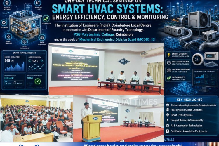 One Day Seminar on “Smart HVAC Systems: Energy Efficiency, Control and Monitoring”