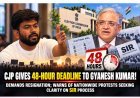 CJP Gives CEC Gyanesh Kumar 48 Hours to Resign, Warns of Nationwide Protest
