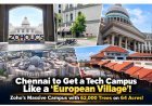 Zoho’s ‘European Village’ Style Tech Campus Near Chennai: 64 Acres, 62,000 Trees and a Natural Lake
