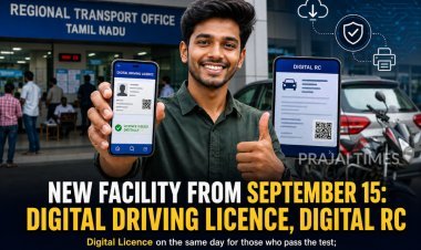 Tamil Nadu to Introduce Digital Driving Licence and Digital RC from September 15, 2026