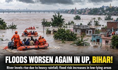 Flood Situation Worsens in Uttar Pradesh and Bihar Amid Rising River Levels