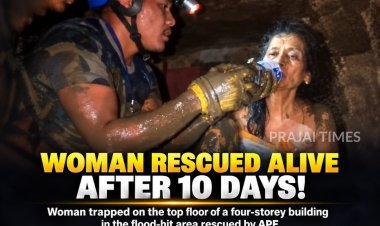 Woman Rescued Alive After 10 Days Trapped in Flood-Hit Nepal