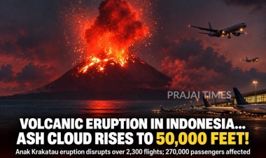 Anak Krakatau Eruption Sends Ash 50,000 Feet High, Disrupting Thousands of Flights in Indonesia