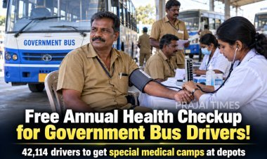 Free Annual Health Checkups Announced for 42,114 Tamil Nadu Government Bus Drivers