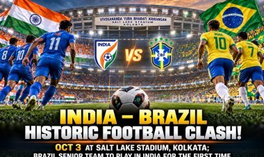 India vs Brazil Football Friendly Confirmed for October 3 in Kolkata