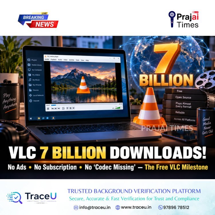 VLC Surpasses 7 Billion Downloads Worldwide